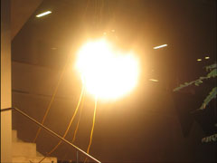 chandelier at sixth college