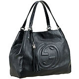 Gucci Soho Medium Shoulder Bag Black