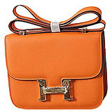 Hermes Constance Bag Orange